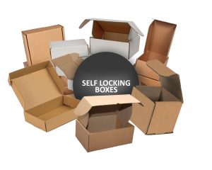 self locking boxes