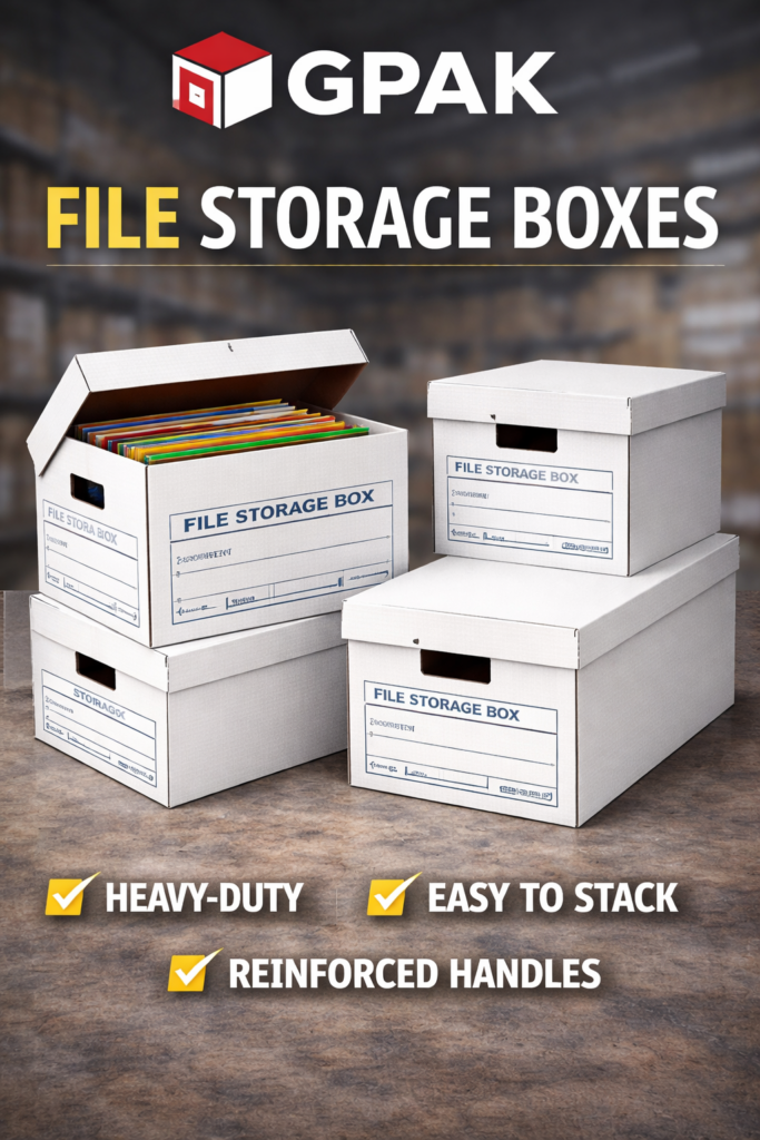 File Storage Boxes