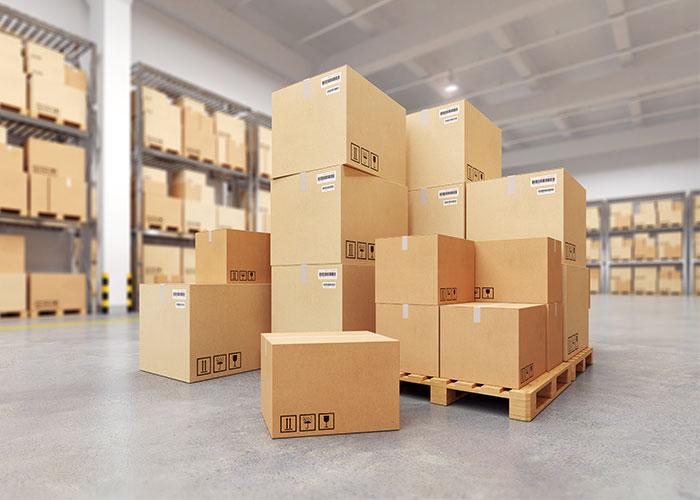 Cardboard boxes