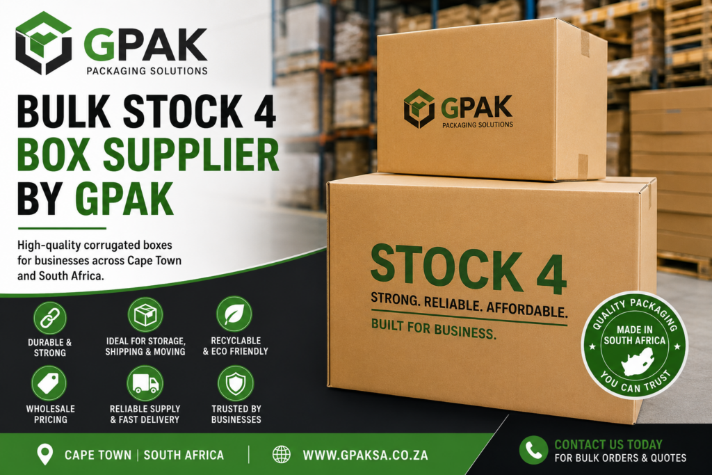 Bulk Stock 4 Box Supplier