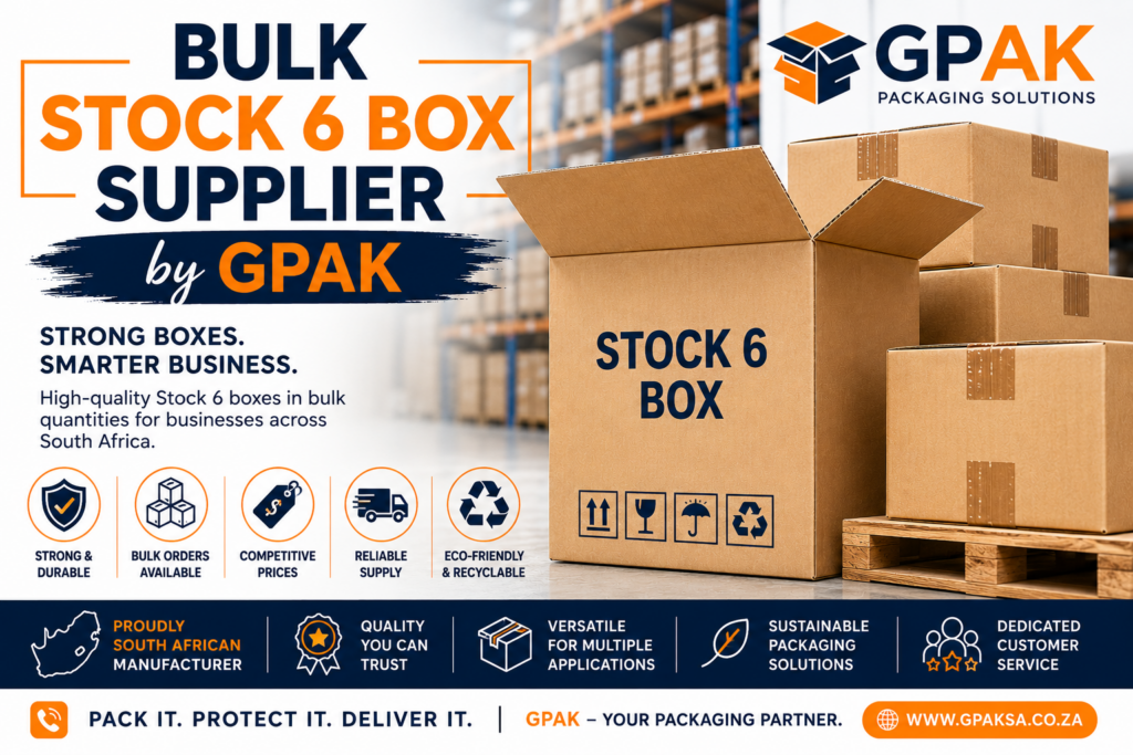 Bulk Stock 6 Box Supplier