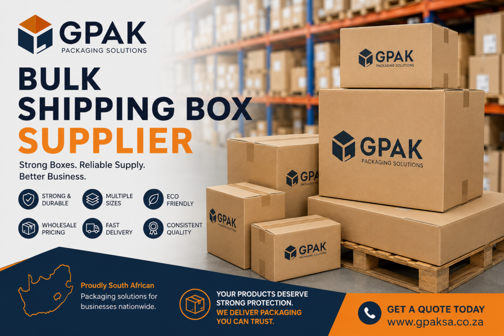 Bulk Shipping Box Supplier